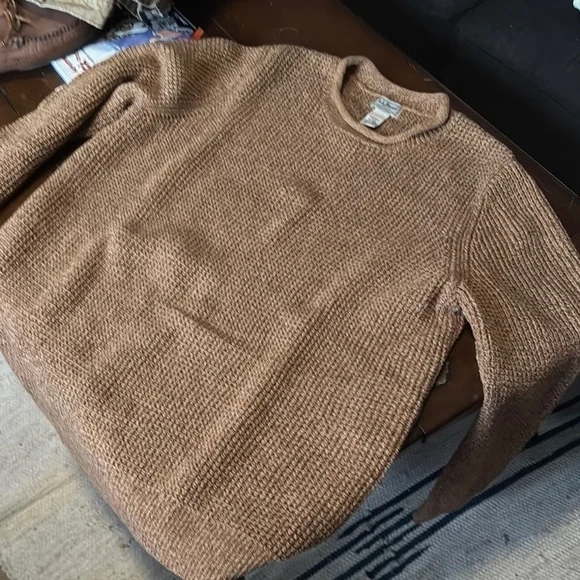 Men's LL Bean Roll Neck Sweater - Picture 4 of 4